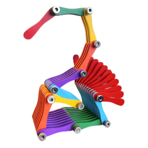 wooden folding building blocks