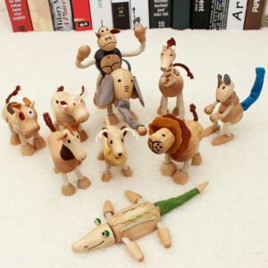 wooden decorative toys