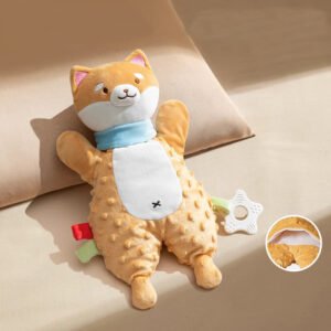 corgi dog hand puppet baby soothing toy